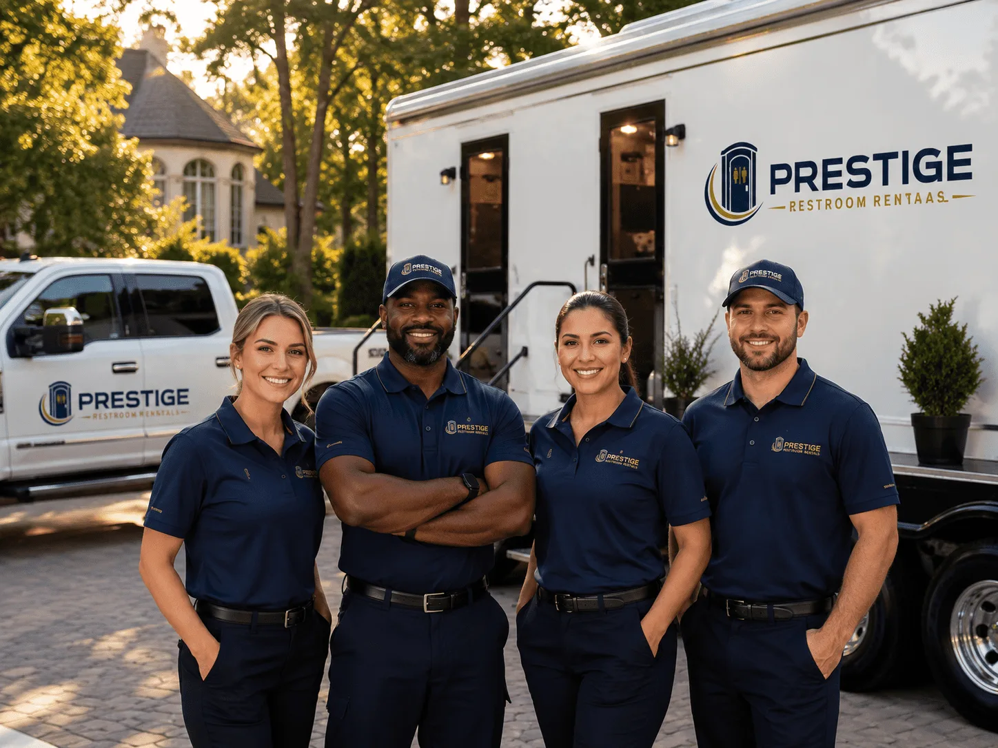 Trusted Luxury Portable Restrooms company in Winston, OR